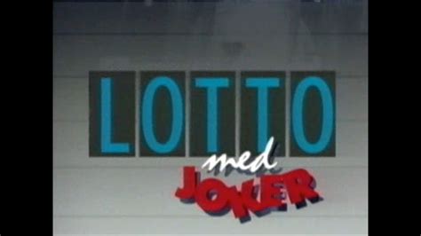 ltto av|Senaste resultat för Lotto 1 och 2 med Joker.